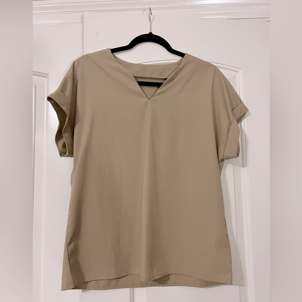 Khaki Short Sleeve Shirt